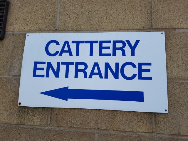 Cattery entrance